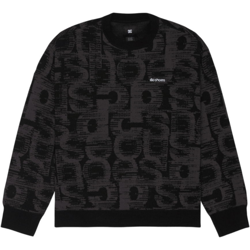 2026 DC Shoes Mens DC Blitxed Sweater EDYSW03038 - DC Blitxed High Rise